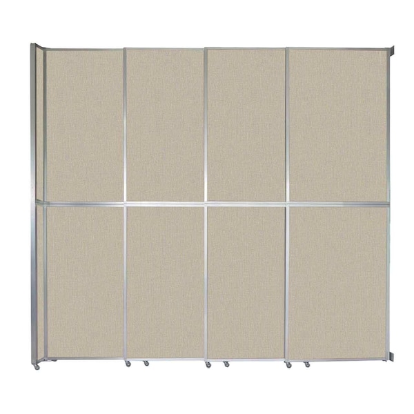 Operable Wall Sliding Room Divider 12'8" x 12'3" Sand Fabric